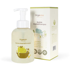 Orgabebe Bubble Wash and Shampoo (50mL and 500mL)