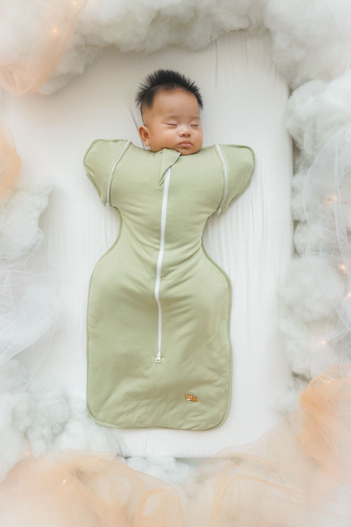 Petit Beary Bamboo Transition Swaddle (0.5TOG)