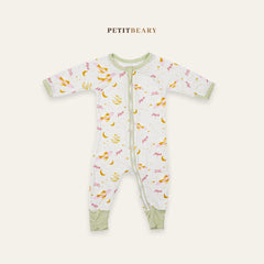 PBxKero Bamboo Zipper Sleepsuit