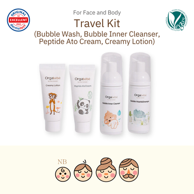 Orgabebe Travel / Starter Skincare Kit